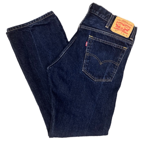 LEVI’S 517 Straight Jeans W34 L32 - Picture 1 of 7